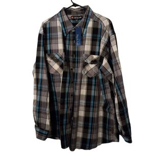 NWT Men's Airwalk 3XLB Buttonup Longsleeve Shirt